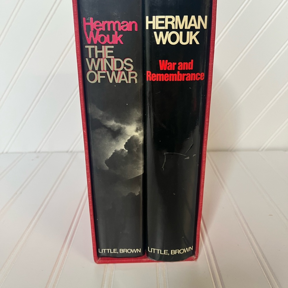 Herman Wouk Boxed Set “The Winds of War” & “War and Remembrance”-Vintage